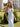 Halter Sparkly Hot Fix Backless Long Mermaid Prom Dress With Slit in Baby Blue
