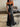 Crystal Boned Off Shoulder Mermaid Prom Dress - Black