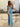 3D Rose Off Shoulder Pleated Mermaid Prom Dress - Baby Blue