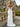 3D Rose Off Shoulder Pleated Mermaid Prom Dress in White