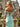 3D Rose Off Shoulder Pleated Mermaid Prom Dress in Mint Green