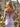 3D Rose Off Shoulder Pleated Mermaid Prom Dress in Lilac
