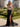 Off Shoulder Sparkly Satin Illusion Long Mermaid Prom Dress With Split in Black