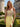 Off Shoulder Sparkly Satin Illusion Long Mermaid Prom Dress With Split in Yellow