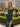 Off Shoulder Lace Pleated Long mermaid Prom Dress With Slit - Emerald Green