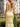 Off Shoulder Lace Pleated Long mermaid Prom Dress With Slit - Yellow
