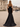Big Bow Back Tank Square Beading Mermaid Satin Elegant Long Prom Dress - Black