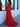 Off Shoulder Beading Embroidery Bodice Mermaid Prom Dress - Red