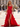Halter Hot Fix Crystal Ruffle Hem Lace Up Long Prom Dress Mermaid With Slit - Red