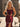 Halter Pearls Like Ruched Bust Two Pieces Long Mermaid Prom Dress With Slit - Burgundy