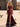 Halter Pearls Like Ruched Bust Two Pieces Long Mermaid Prom Dress With Slit - Burgundy