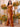 Luxury Hot Fix Boned Bodice Strapless Mermaid Evening Dress - Burnt Orange