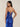 Luxury Hot Fix Boned Bodice Strapless Mermaid Evening Dress in Royal Blue