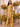 Luxury Hot Fix Boned Bodice Strapless Mermaid Evening Dress - Mustard Yellow