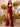 Luxury Hot Fix Boned Bodice Strapless Mermaid Evening Dress - Rust
