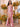 Luxury Hot Fix Boned Bodice Strapless Mermaid Evening Dress - Pink
