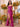 Luxury Hot Fix Boned Bodice Strapless Mermaid Evening Dress - Hot Pink