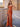 Luxury Hot Fix Boned Bodice Strapless Mermaid Evening Dress - Orange