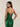 Luxury Hot Fix Boned Bodice Strapless Mermaid Evening Dress in Emerald Green