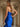 Boned Bodice Strapless Mermaid Prom Dress With Ruffle - Royal Blue