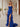 Boned Bodice Strapless Mermaid Prom Dress With Ruffle - Royal Blue