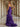 Boned Bodice Strapless Mermaid Prom Dress With Ruffle - Purple
