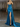 Sparkly Sweetheart Slit Mermaid Long Prom Dress With Drop - Blue