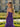 Sparkly Lace Boned Mermaid Prom Dress With Ruffle in Purple