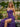Sparkly Lace Boned Mermaid Prom Dress With Ruffle in Purple