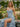 Sparkly Lace Boned Mermaid Prom Dress With Ruffle in Baby Blue