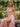Sparkly Lace Boned Mermaid Prom Dress With Ruffle in Blush Pink