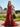 Sparkly Lace Boned Mermaid Prom Dress With Ruffle - Red