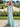 Cut Front Pleated Mermaid Prom Dress With Split - Baby Blue