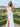 Cut Front Pleated Mermaid Prom Dress With Split - White