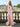 Cut Front Pleated Mermaid Prom Dress With Split - Pink