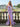 Cut Front Pleated Mermaid Prom Dress With Split - Lilac