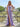 Cut Front Pleated Mermaid Prom Dress With Split - Lilac