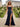 Boned Lace Embroidery Mermaid Prom Dress With Slit in Navy Blue