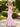 Cut Front Crystal Lace Up Long Mermaid Prom Dress With Bows - Pink