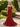Cut Front Crystal Lace Up Long Mermaid Prom Dress With Bows - Red