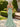 Cut Front Crystal Lace Up Long Mermaid Prom Dress With Bows - Mint Green