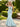 Cut Front Crystal Lace Up Long Mermaid Prom Dress With Bows - Baby Blue