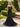 Cut Front Crystal Lace Up Long Mermaid Prom Dress With Bows - Black
