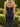 Cut Front Crystal Lace Up Long Mermaid Prom Dress With Bows - Black