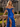 Luxury Crystal Ruffle Removable Off Shoulder Long Mermaid Prom Dress in Royal Blue