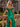Luxury Crystal Ruffle Removable Off Shoulder Long Mermaid Prom Dress in Emerald Green