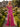 Luxury Crystal Ruffle Removable Off Shoulder Long Mermaid Prom Dress in Hot Pink