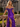 Luxury Crystal Ruffle Removable Off Shoulder Long Mermaid Prom Dress in Purple