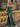 Cut Front Crystal Bodice Long Mermaid Prom Dress in Emerald Green