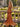 Cut Front Crystal Bodice Long Mermaid Prom Dress in Burnt Orange